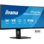 Monitor de computador iiyama ProLite XCB3497WQSNP-B1 86,4 cm (34 polegadas) 3440 x 1440 píxeis UltraWide Quad HD LED preto
