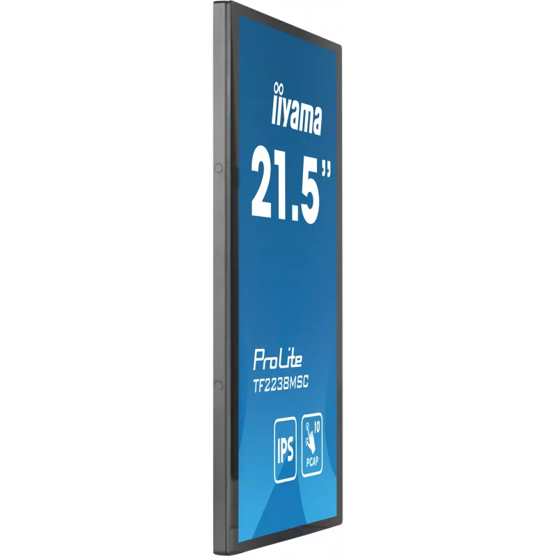 Monitor de computador iiyama TF2238MSC-B1 53,3 cm (21 polegadas) 1920 x 1080 píxeis Full HD LED ecrã tátil preto