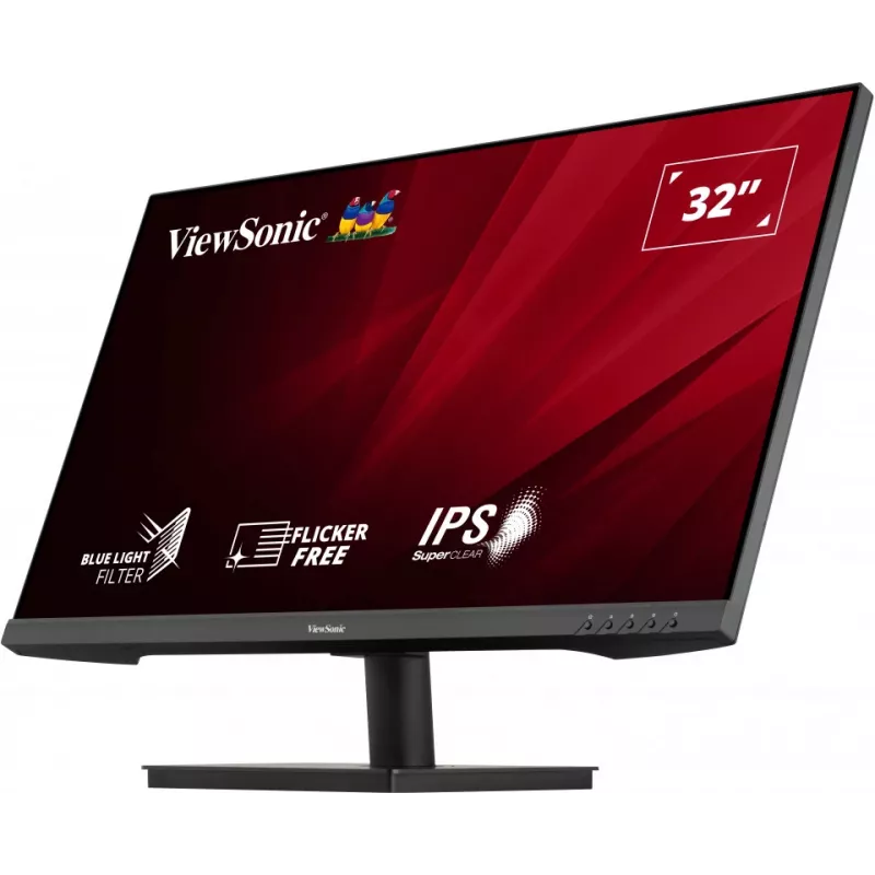Monitor de computador Viewsonic VA VA3209-2K-MHD 81,3 cm (32 polegadas) 2560 x 1440 píxeis Quad HD preto