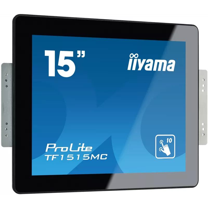 Monitor de computador iiyama TF1515MC-B2 38,1 cm (15 polegadas) 1024 x 768 píxeis XGA LED ecrã tátil preto