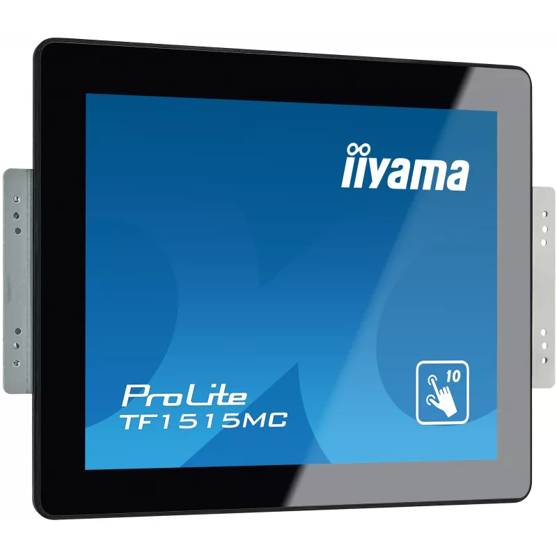 Monitor de computador iiyama TF1515MC-B2 38,1 cm (15 polegadas) 1024 x 768 píxeis XGA LED ecrã tátil preto