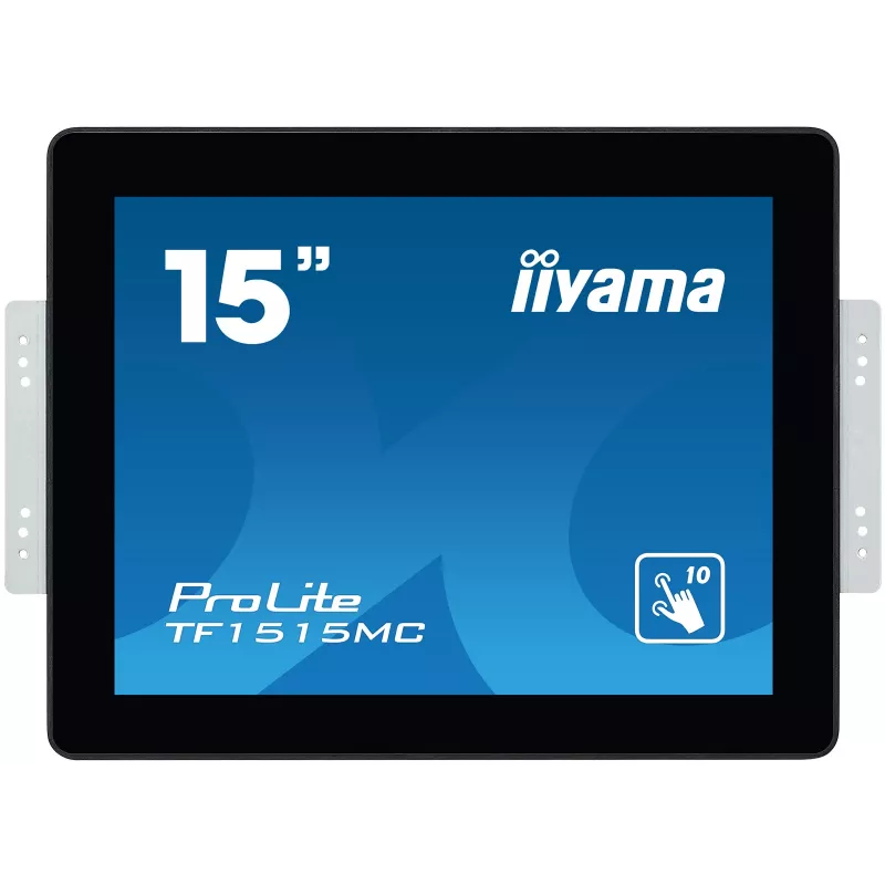 Monitor de computador iiyama TF1515MC-B2 38,1 cm (15 polegadas) 1024 x 768 píxeis XGA LED ecrã tátil preto