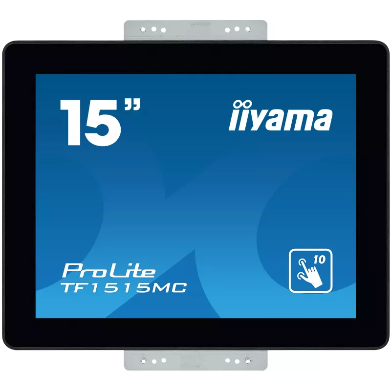 Monitor de computador iiyama TF1515MC-B2 38,1 cm (15 polegadas) 1024 x 768 píxeis XGA LED ecrã tátil preto