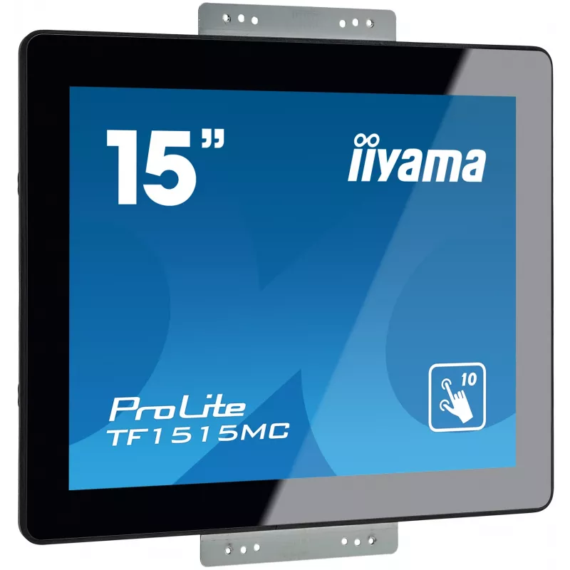 Monitor de computador iiyama TF1515MC-B2 38,1 cm (15 polegadas) 1024 x 768 píxeis XGA LED ecrã tátil preto