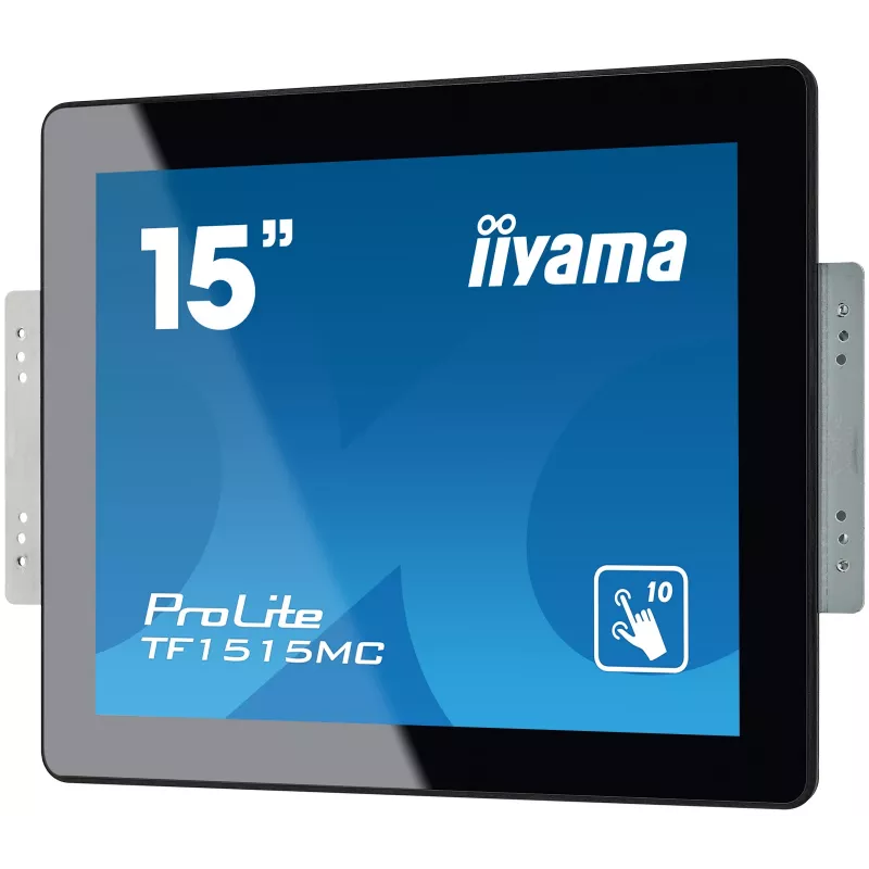 Monitor de computador iiyama TF1515MC-B2 38,1 cm (15 polegadas) 1024 x 768 píxeis XGA LED ecrã tátil preto