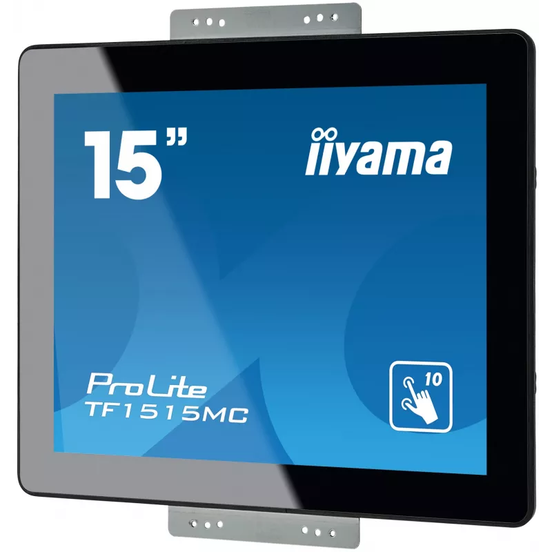 Monitor de computador iiyama TF1515MC-B2 38,1 cm (15 polegadas) 1024 x 768 píxeis XGA LED ecrã tátil preto