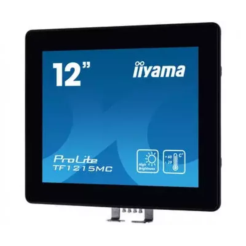 Monitor de computador iiyama TF1215MC-B1 30,7 cm (12,1 polegadas) 1024 x 768 píxeis LCD ecrã tátil preto