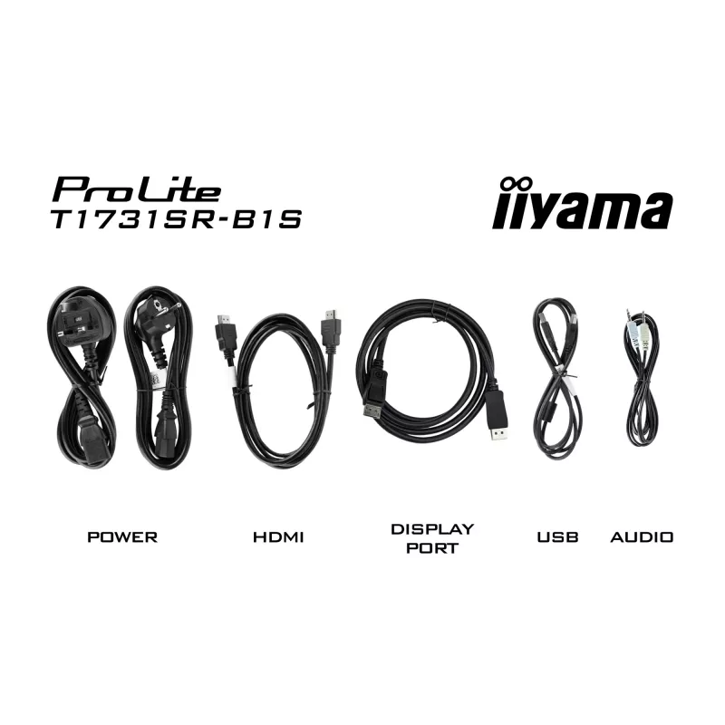 iiyama ProLite T1731SR-B1S Monitor de computador 43,2 cm (17