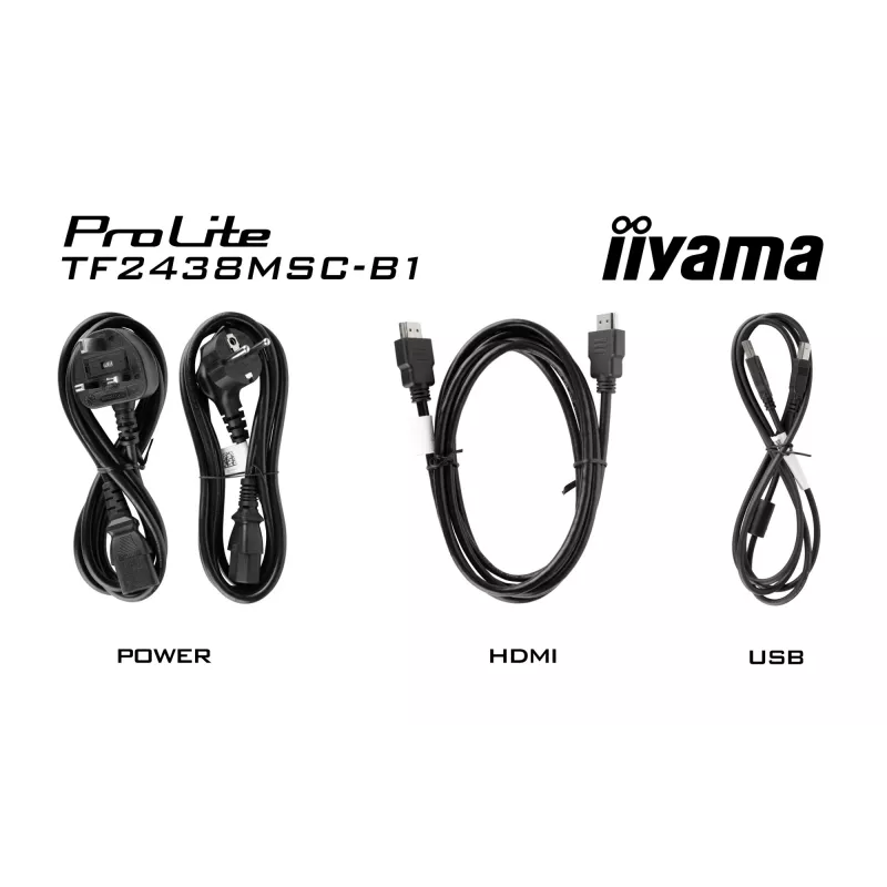 iiyama TF2438MSC-B1 Monitor de computador 60,5 cm (23,8