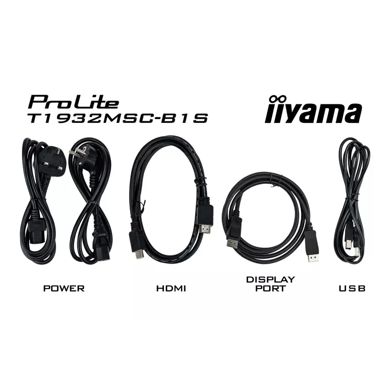 iiyama ProLite T1932MSC-B1S Monitor de computador 48,3 cm (19