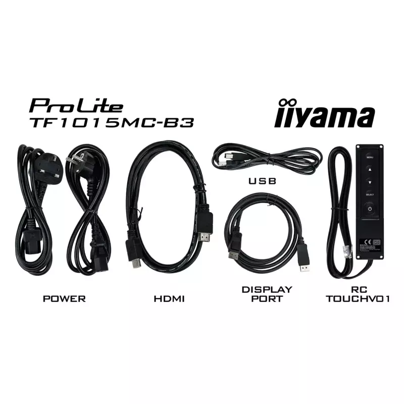 iiyama TF1015MC-B3 Monitor de computador 25,6 cm (10,1