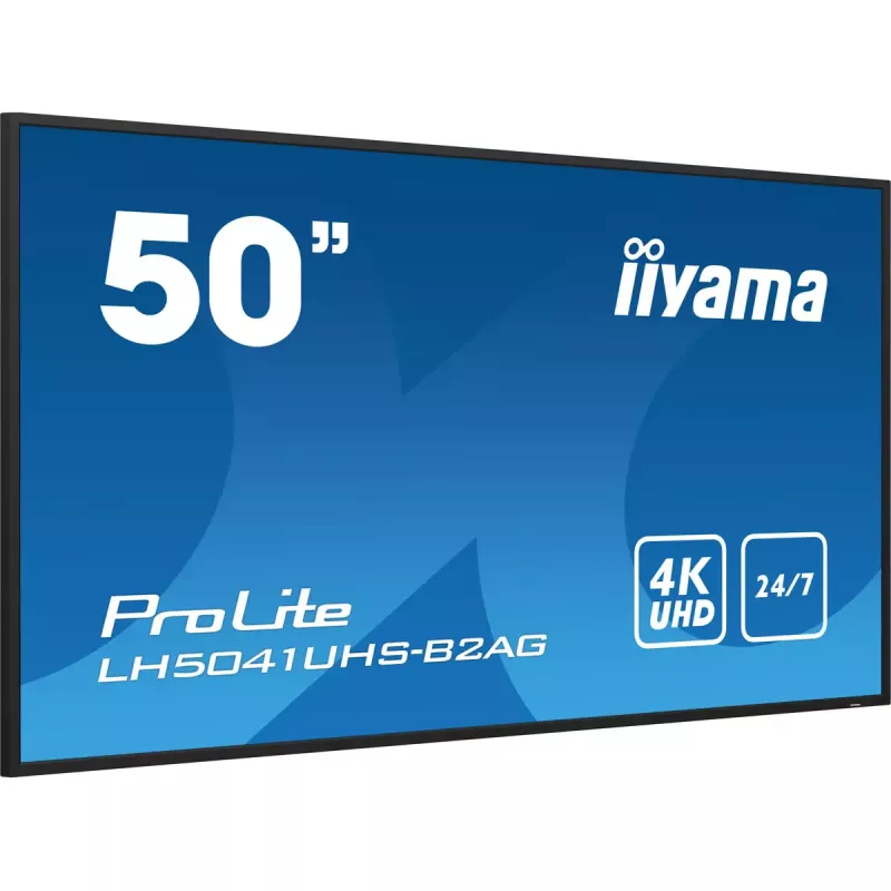 iiyama LH5041UHS-B2AG Ecrã de sinalização ecrã publicitário digital ecrã plano 127 cm (50