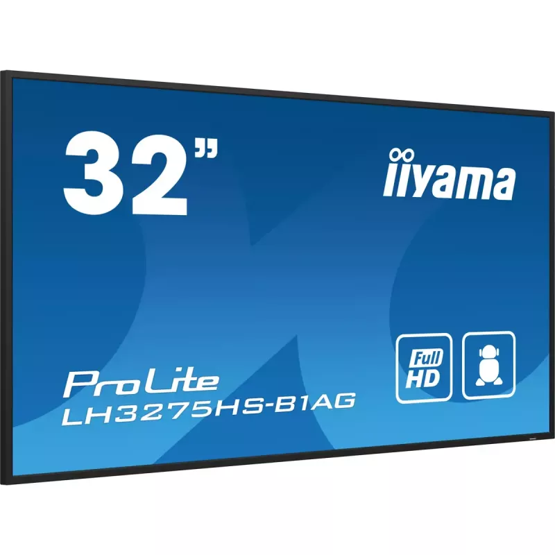Ecrã de sinalização digital ecrã plano iiyama LH3275HS-B1AG 32