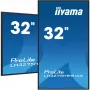 Ecrã de sinalização digital ecrã plano iiyama LH3275HS-B1AG 32