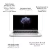 HP Elite mt645 G7 thin client móvel, AMD Ryzen 3 5425U 2,7 GHz, 35,6 cm (14 polegadas) Full HD IPS, 8 GB DDR4-SDRAM, 256 GB SSD NVMe, AMD Radeon Graphics, Wi-Fi 6 (802.11ax), HP ThinPro OS, prateado