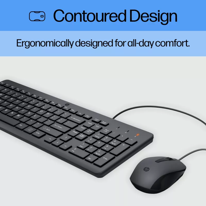 HP 150 Rato e teclado com fio