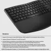 HP 685 Teclado conforto dual-mode tamanho completo sem fios Bluetooth membrana