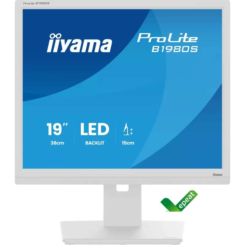 Monitor de computador iiyama ProLite B1980S-W1 48,3 cm (19