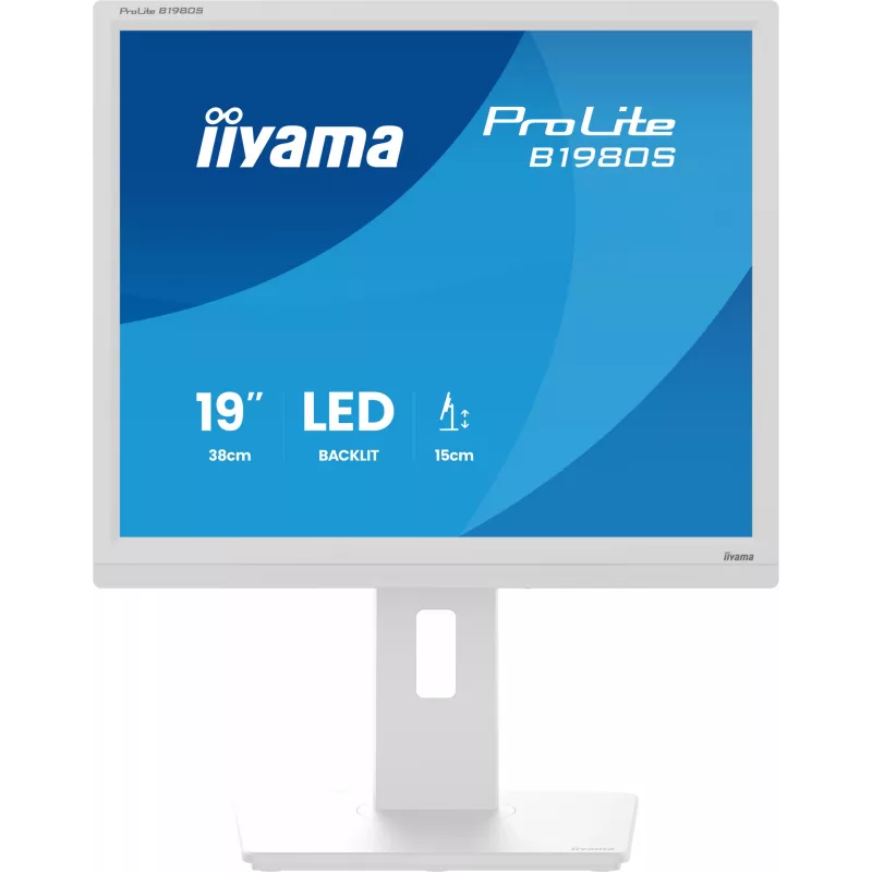 Monitor de computador iiyama ProLite B1980S-W1 48,3 cm (19