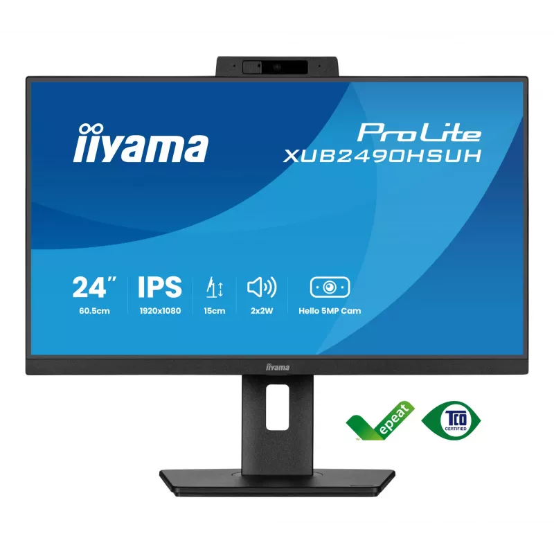 Monitor de computador iiyama XUB2490HSUH-B2 60,5 cm (23,8