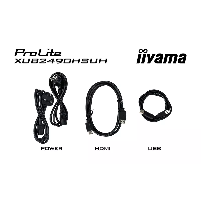 Monitor de computador iiyama XUB2490HSUH-B2 60,5 cm (23,8
