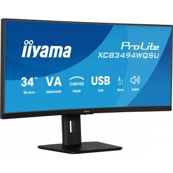 Monitor de computador iiyama ProLite XCB3494WQSU-B1 86,4 cm (34