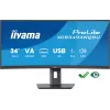 Monitor de computador iiyama ProLite XCB3494WQSU-B1 86,4 cm (34