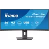 Monitor de computador iiyama ProLite XCB3494WQSU-B1 86,4 cm (34