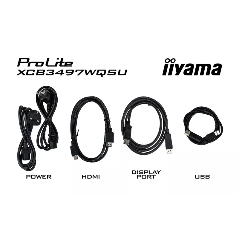 Monitor de computador iiyama ProLite XCB3494WQSU-B1 86,4 cm (34
