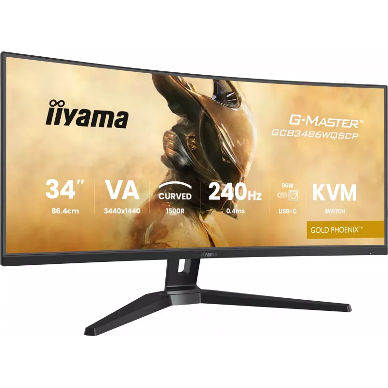 Monitor de computador iiyama G-MASTER GCB3486WQSCP-B1 86,4 cm (34