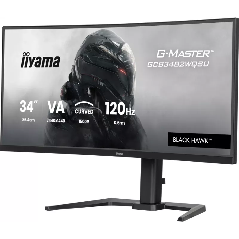 Monitor de computador iiyama GCB3482WQSU-B1 86,4 cm (34
