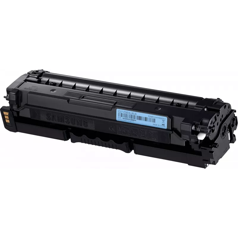 Toner original Samsung CLT-C503L alto rendimento ciano, 1 unid.