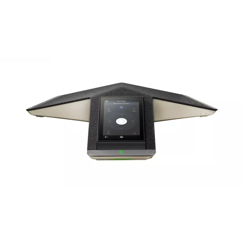 Telefone de conferência IP HP Poly Trio C60 para Microsoft Teams e compatível com PoE sem módulo de rádio