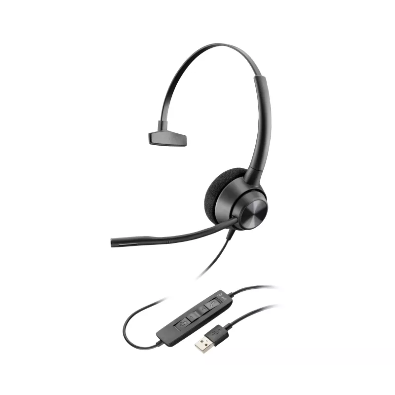 Headset HP Poly EncorePro 310 monaural USB-A TAA