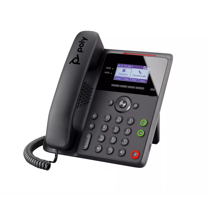 Telefone IP POLY Edge B10/20/30 Fonte de alimentação 5V/1A Auscultador com fio