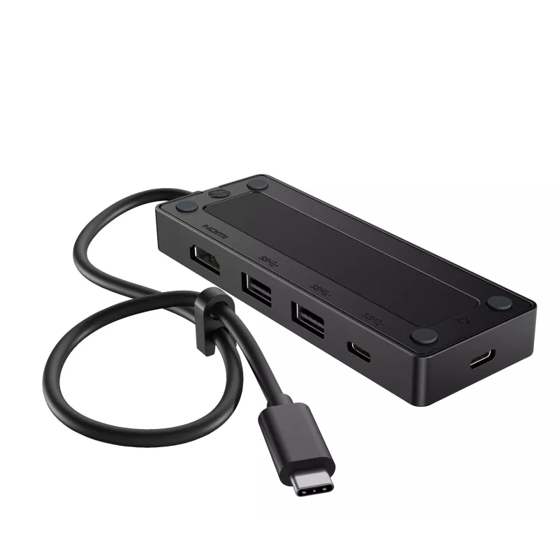 Hub de viagem HP USB-C G3, com fio, USB 3.2 Gen 2 (3.1 Gen 2) Type-C, 60 Hz, HDMI, USB 3.2 Gen 2 (3.1 Gen 2) Type-A, USB 3.2 Gen 2 (3.1 Gen 2) Type-C, Vietname, USB-C