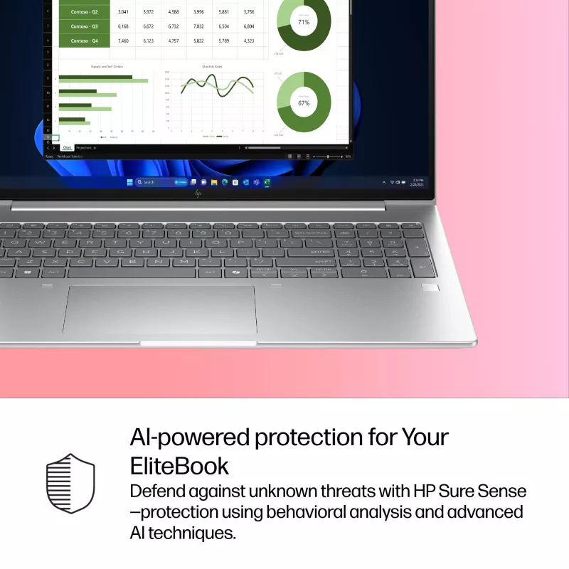 HP EliteBook 6 G1i AD3L3ET portátil AI, Intel Core Ultra 5 225U, 40,6 cm (16 polegadas) WUXGA IPS, 16 GB DDR5, 512 GB SSD, Wi-Fi 7, Windows 11 Pro
