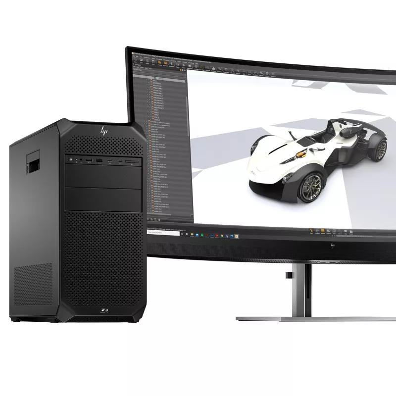 HP Z4 G5 estação de trabalho, Intel Xeon W3-2535, 64 GB, SSD de 1 TB, NVIDIA RTX 4000 Ada, Windows 11 Pro
