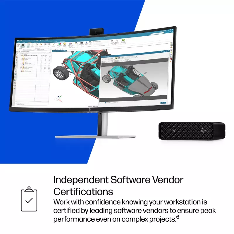 HP Z2 Mini G1i A40LPET estação de trabalho AI mini PC, Intel Core Ultra 7 265K, 32 GB RAM, 1 TB SSD, NVIDIA RTX 2000 Ada 16 GB, Wi-Fi 7, Windows 11 Pro