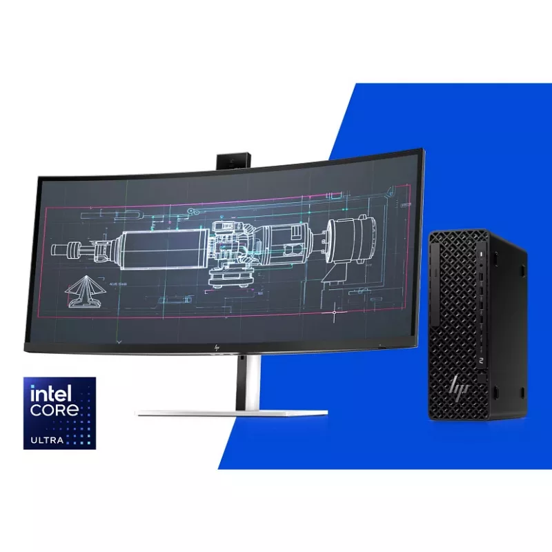 HP Z2 SFF G1i Intel Core Ultra 7 265K 32 GB DDR5-SDRAM NVIDIA RTX A400 Windows 11 Pro Workstation Workstation de IA, PC de IA