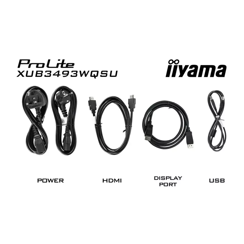 Monitor de computador IIYAMA ProLite XUB3493WQSU-B6 34