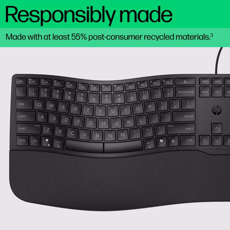Teclado com fio HP 480 Comfort