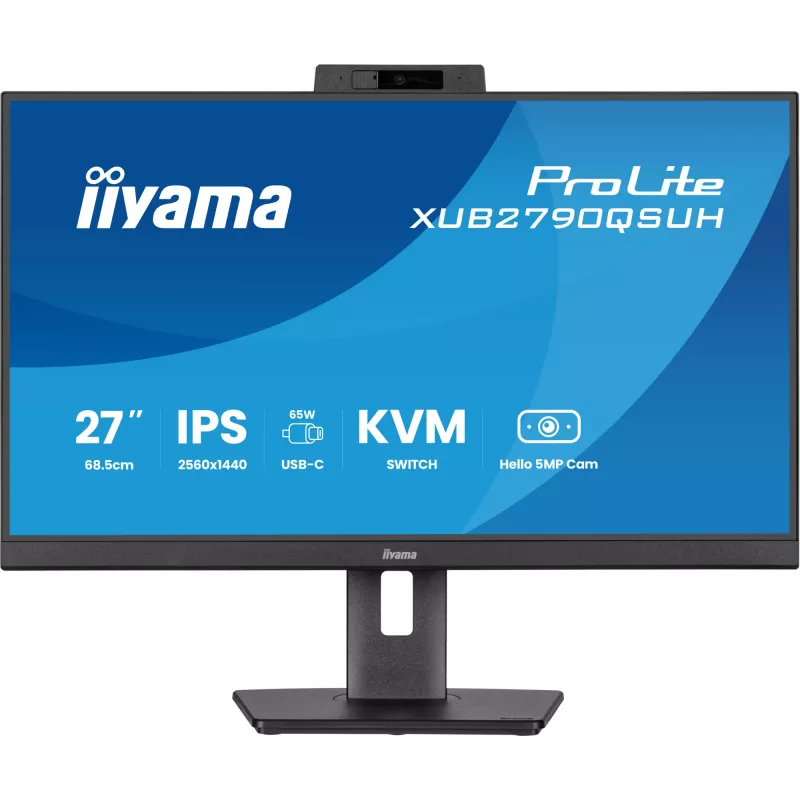 Monitor de computador iiyama ProLite XUB2790QSUH-B2 68,6 cm (27