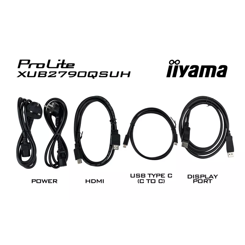 Monitor de computador iiyama ProLite XUB2790QSUH-B2 68,6 cm (27