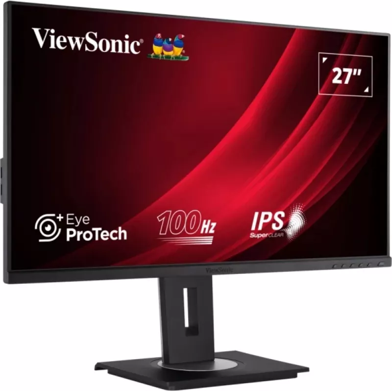 Monitor Viewsonic VG Series VG2748A-2 68,6 cm (27 polegadas) 1920 x 1080 píxeis Full HD LED preto