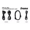 Monitor iiyama ProLite T2754MSC-B1AG 68,6 cm (27 polegadas) 1920 x 1080 píxeis Full HD LED ecrã tátil multiuser preto