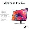 Monitor HP Z24q G3 QHD, 60,5 cm (23,8 polegadas), 2560 x 1440 píxeis, Quad HD, LCD, 5 ms, prateado