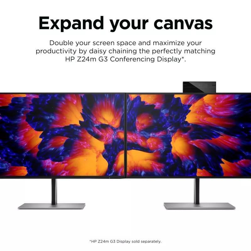 Monitor HP Z24q G3 QHD, 60,5 cm (23,8 polegadas), 2560 x 1440 píxeis, Quad HD, LCD, 5 ms, prateado