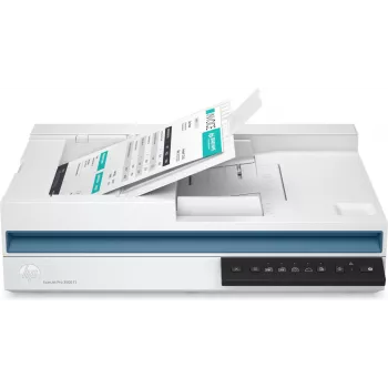 Scanner HP Scanjet Pro 3600 f1 de superfície plana e ADF 1200 x 1200 DPI A4 branco