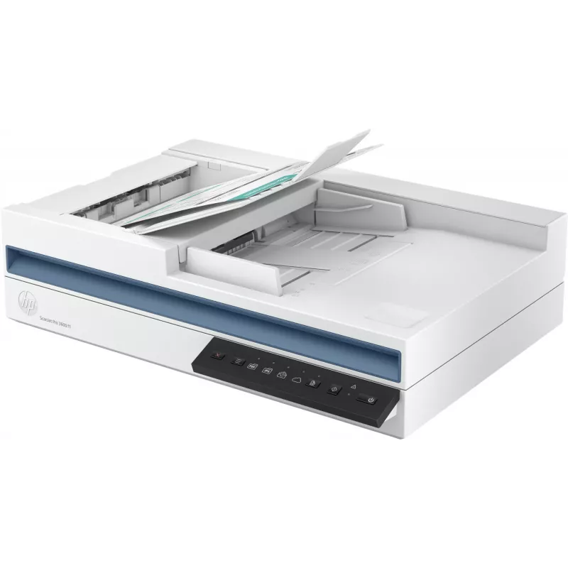 Scanner HP Scanjet Pro 3600 f1 de superfície plana e ADF 1200 x 1200 DPI A4 branco